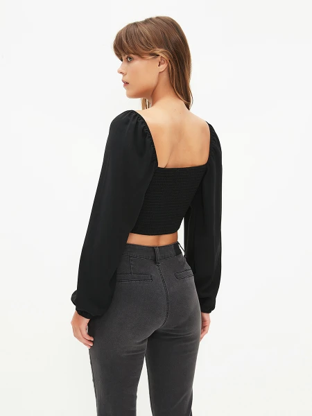 BLUSA JADE NEGRO