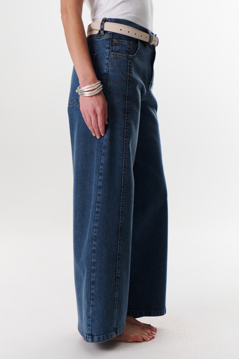 JEAN ZIGZAG AZUL