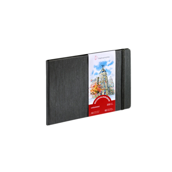 Libreta acuarela 200g apaisada - Hahnemühle A6