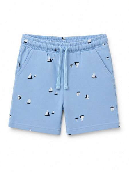 SHORT CIRO CELESTE