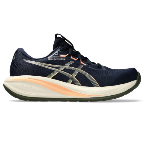 Zapatillas Running GEL-Cumulus 28 Hombre Midnight/khaki Green