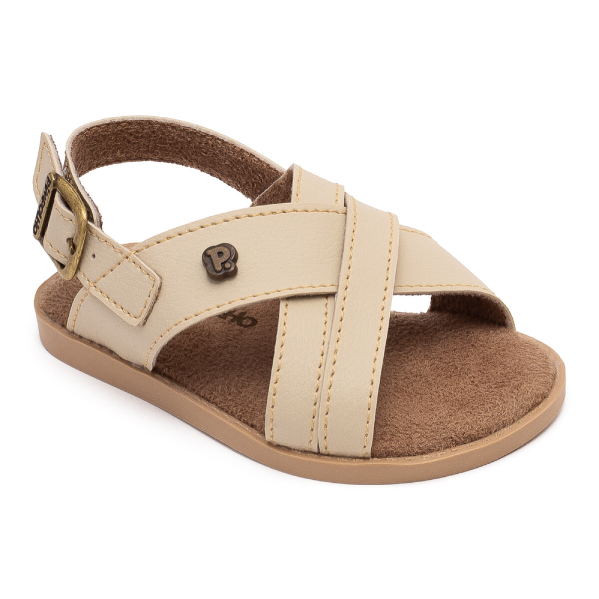 SANDALIA NIÑA BEIGE 