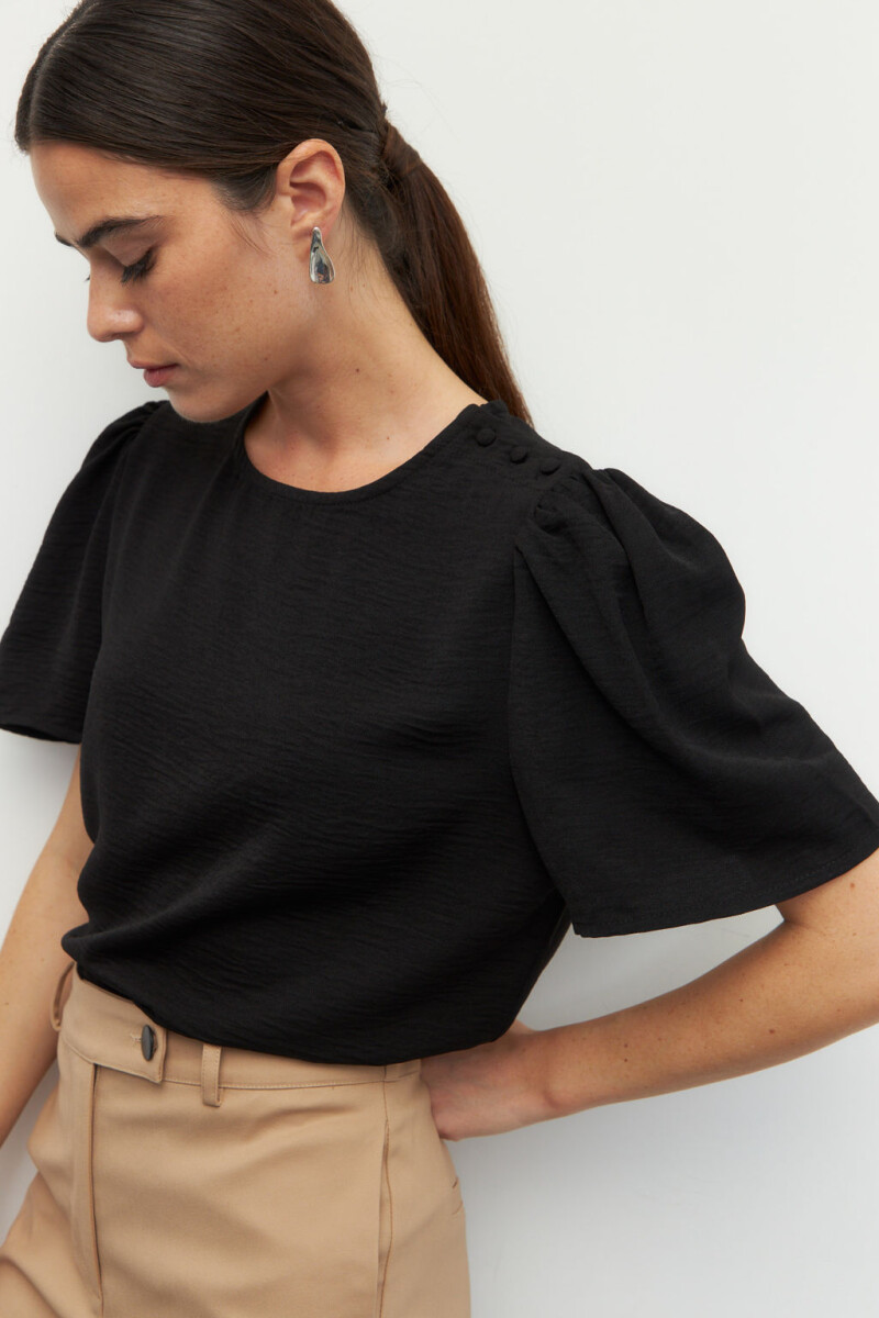 TOP FERRADURA Negro