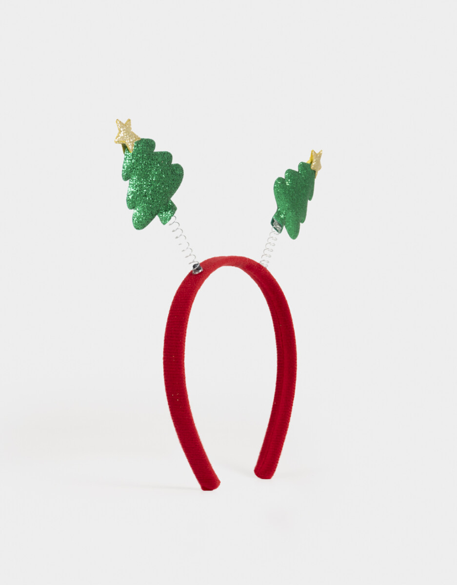 Vincha Rígida Navideña 