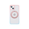 Protector para iPhone 13/14 borde degrade rosa/azul Protector Para Iphone 13/14 Borde Degrade Rosa/azul