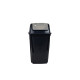 Tarro de residuos con tapa vaivén 14 lts Ecoblack NEGRO