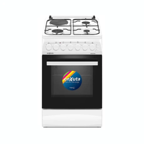 OUTLET - Cocina ENXUTA CENX5546W Combinada Tres Hornallas Un Disco Grill OUTLET - Cocina ENXUTA CENX5546W Combinada Tres Hornallas Un Disco Grill
