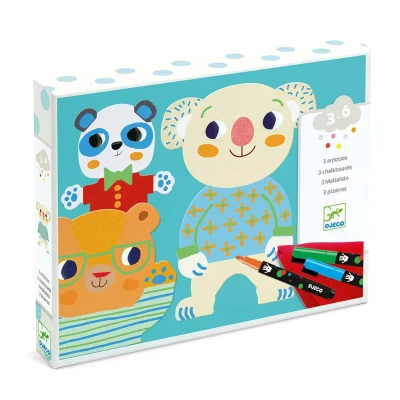 Dibujos para colorear animales encantadores Djeco Dibujos para colorear animales encantadores Djeco