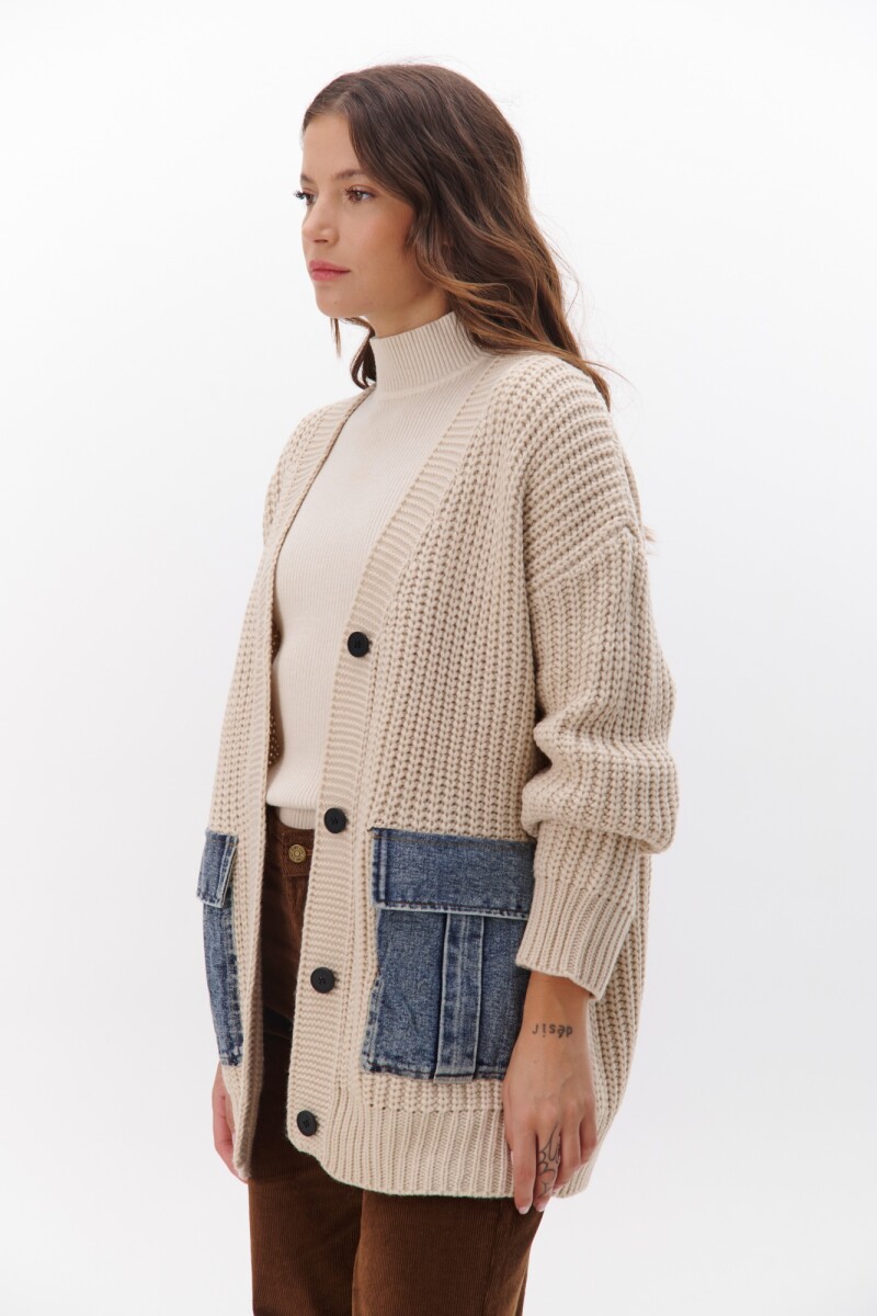 SACON POCKET JEAN NATURAL