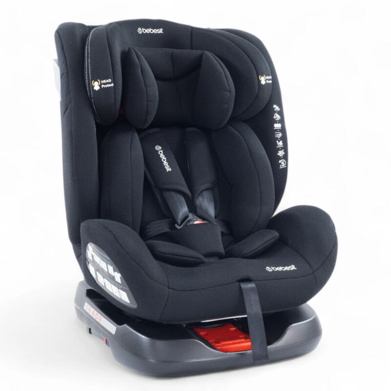 Bebesit Butaca Supra 0/1/2/3 360 isofix PREMIUM - Negro Bebesit Butaca Supra 0/1/2/3 360 isofix PREMIUM - Negro