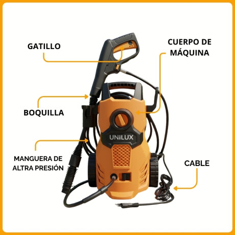HIDROLAVADORA ELÉCTRICA 1400W Hidrolavadora Eléctrica 1400W
