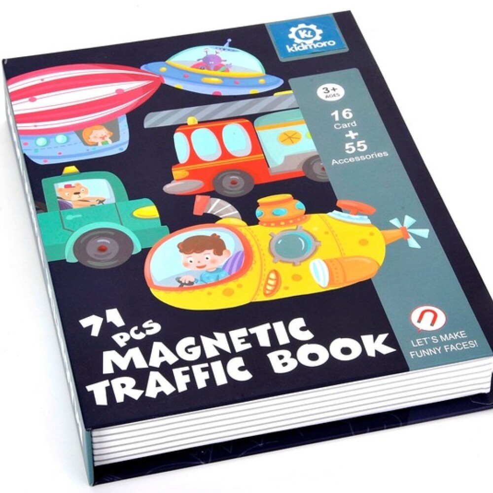 Libro MAGNETICO DIDACTICO vehiculos