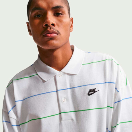 Camiseta Polo de Hombre Nike Sportswear Club Blanco