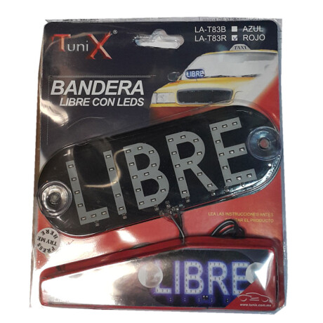 ACCESORIO INTERIOR - CARTEL PLAQUETA LED LIBRE BLANCO - IDEAL TAXIS WESTON ACCESORIO INTERIOR - CARTEL PLAQUETA LED LIBRE BLANCO - IDEAL TAXIS WESTON