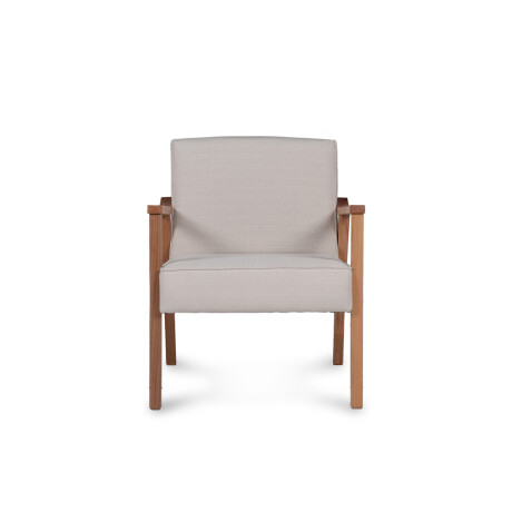 Butaca Antonia - Tela Rústica 218-G2 (Cruda)