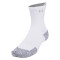 UA Velociti Run Cush 3p Crew-WHT WHT-101