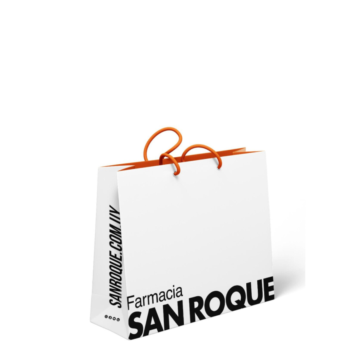 Bolsa Cartón San Roque Chica 190×190×65 mm 