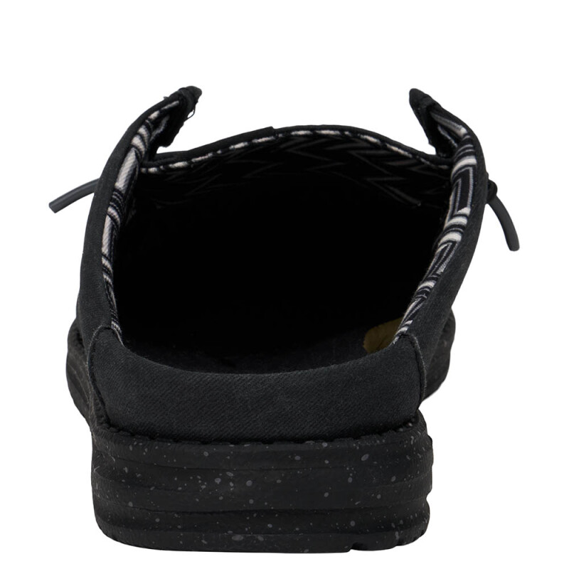Wally Slip Stretch Canvas - Hombre Black/black