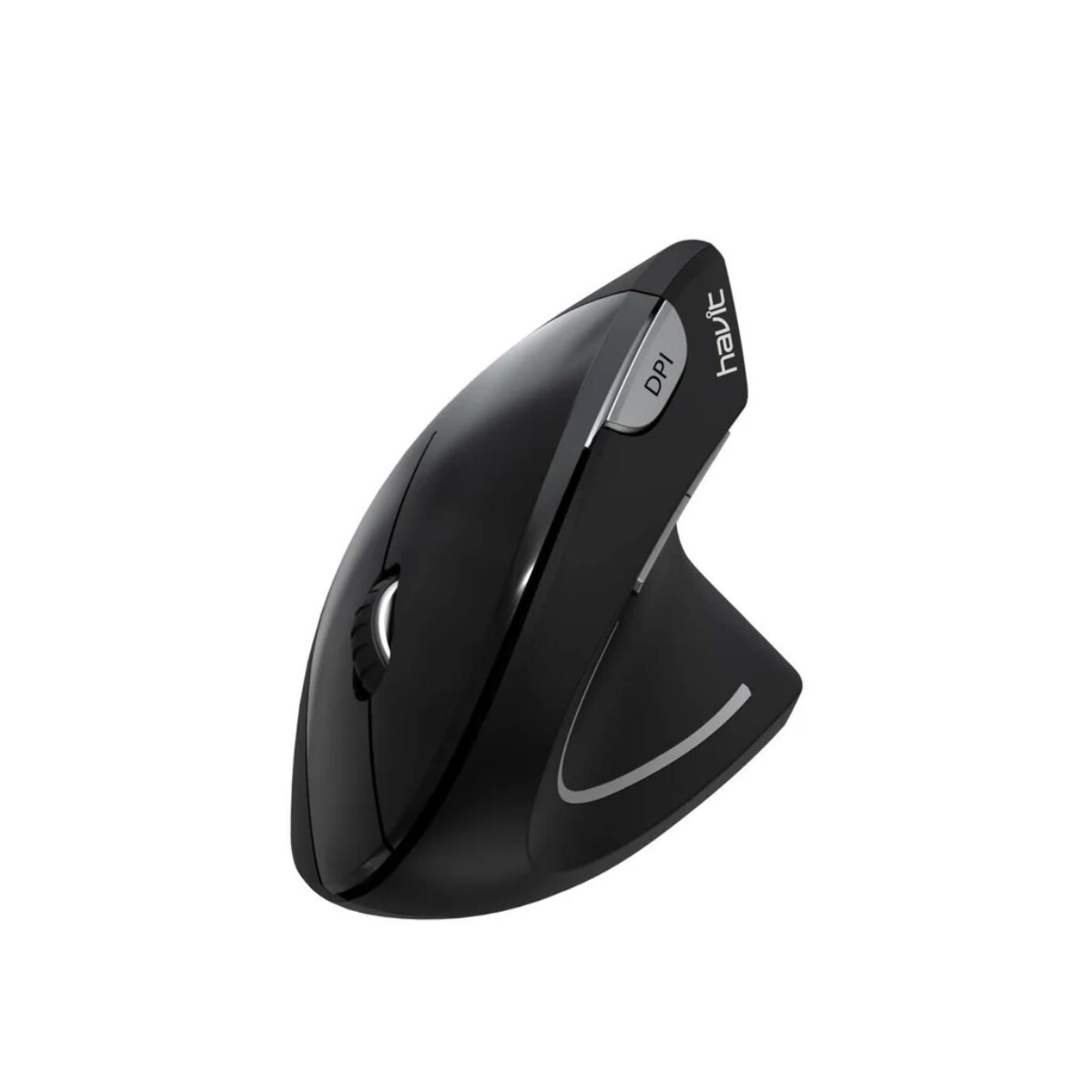 Mouse vertical Havit Gaming series MS550GTBK inalambrico negro 