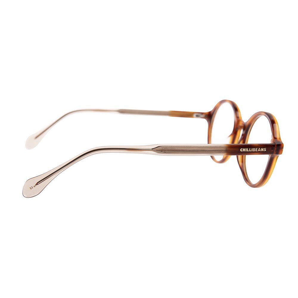 Lentes De Vista Chilli Beans Redondo Hombre Amarillo/Amarillo