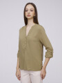 Blusa Yura Verde Oliva Claro