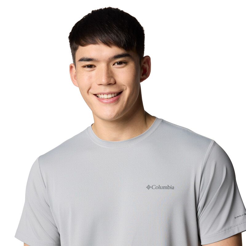 Remera Tech Trail Utility Hombre COLUMBIA GREY H