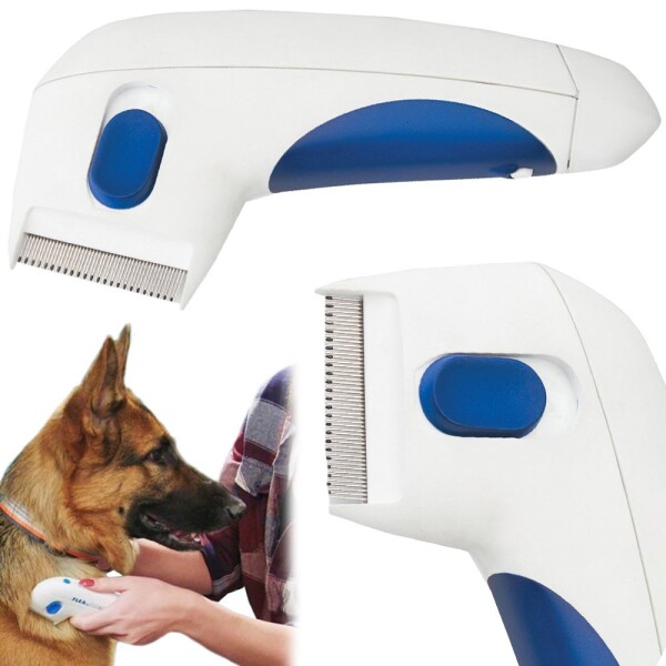 Cepillo Eléctrico Mascotas Mata Pulgas Gatos Perros Pilas Cepillo Eléctrico Mascotas Mata Pulgas Gatos Perros Pilas