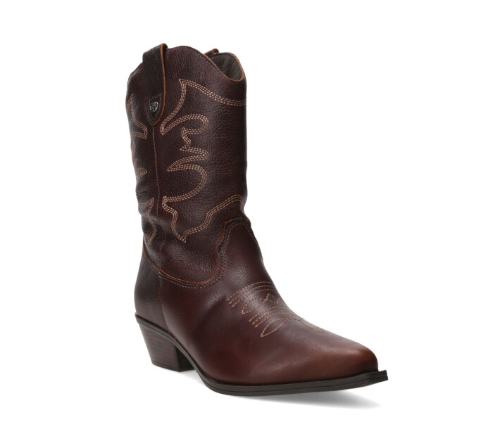 Botas de Mujer Bottero Tejana Bordó