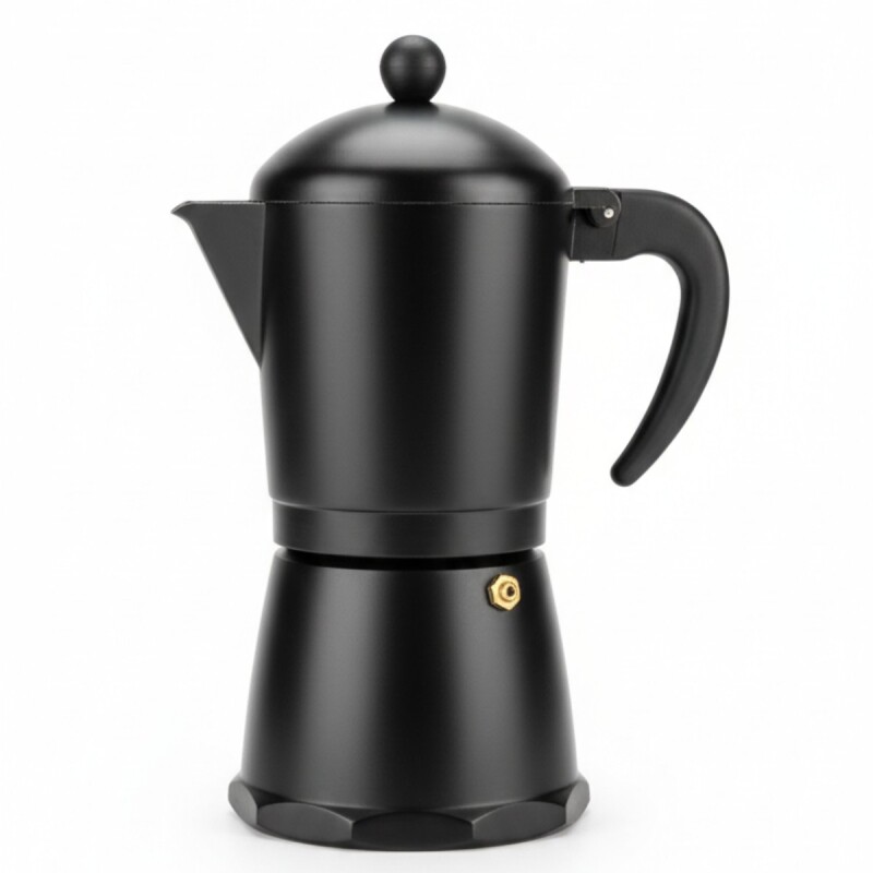 CAFETERA NEGRA ITALIANA 300ML Unica