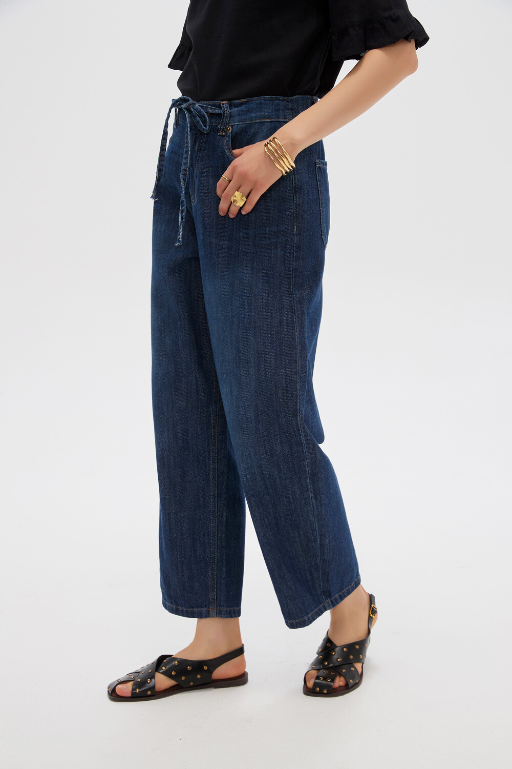 Pantalon Dimina Azul Indigo