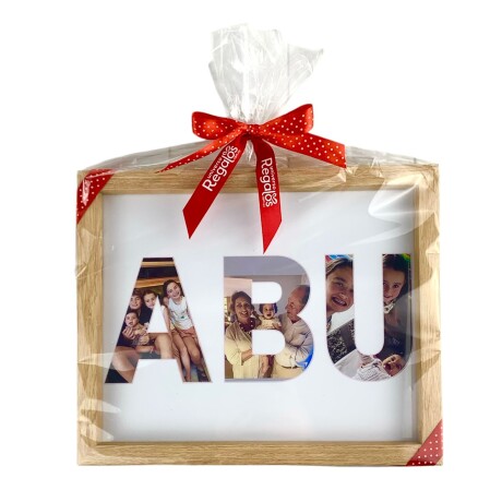 Portarretratos Personalizado para Abuelo con Fotos Portarretratos Personalizado para Abuelo con Fotos