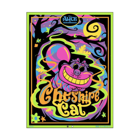 Cheshire Cat poster Funko glows in the dark Alice in Wonderland