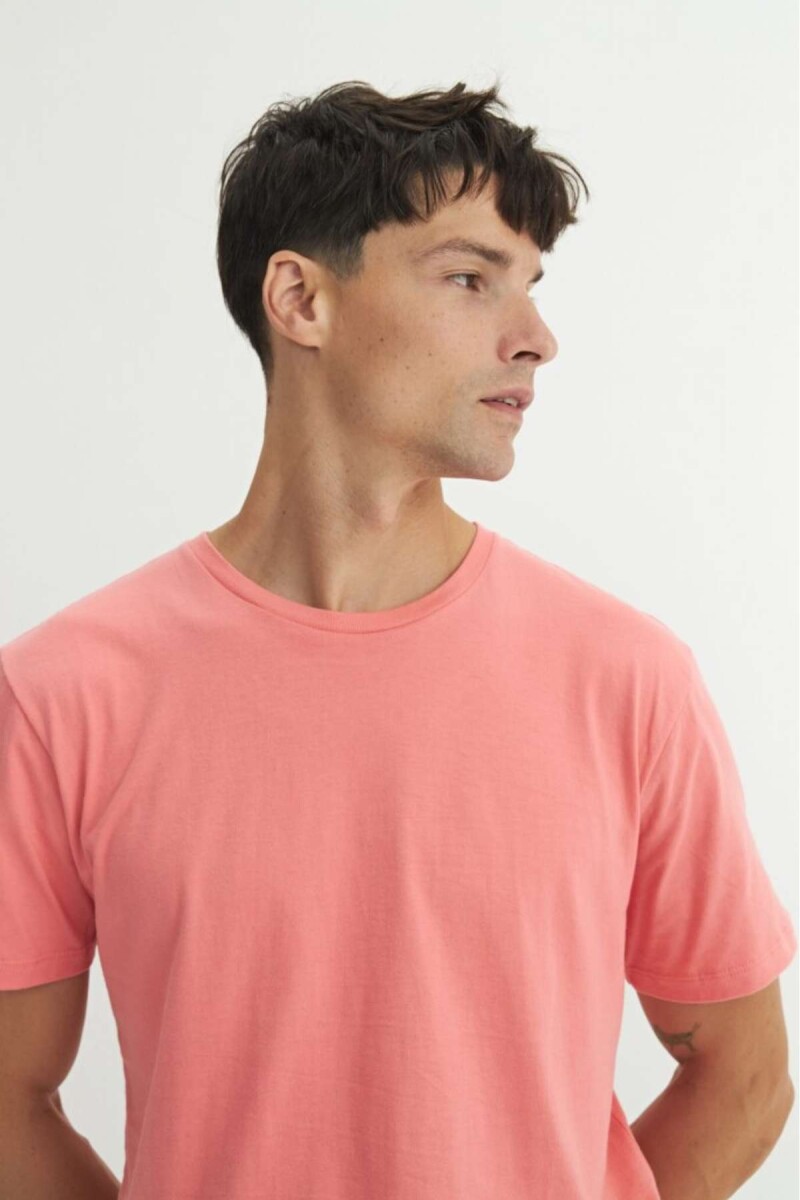 Remera básica Lennie - Coral 