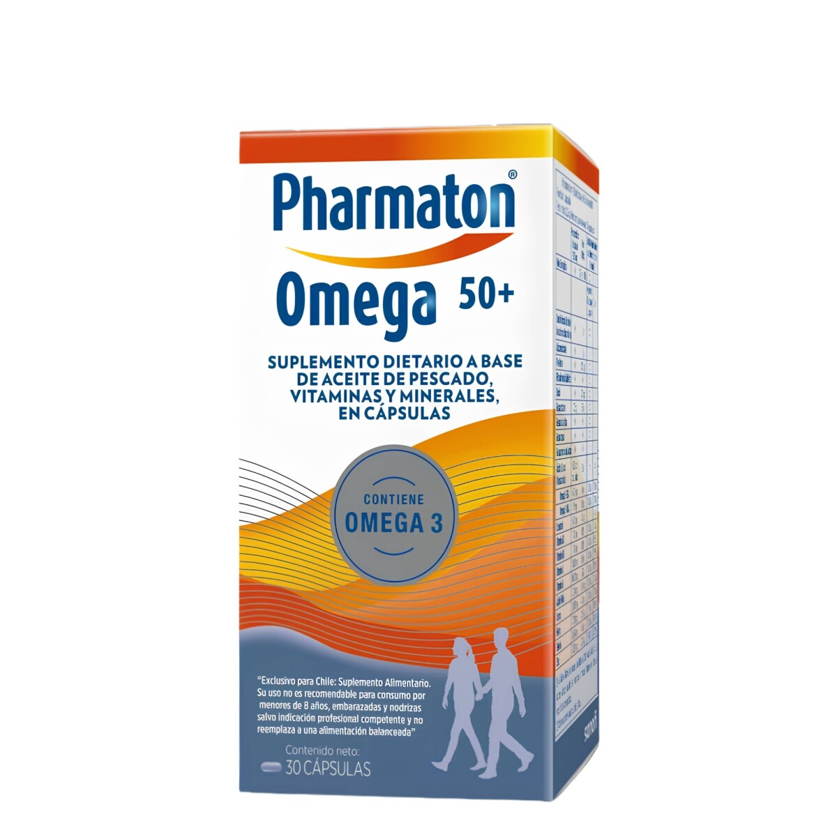 Pharmaton Omega 50 Plus 30 Cápsulas 