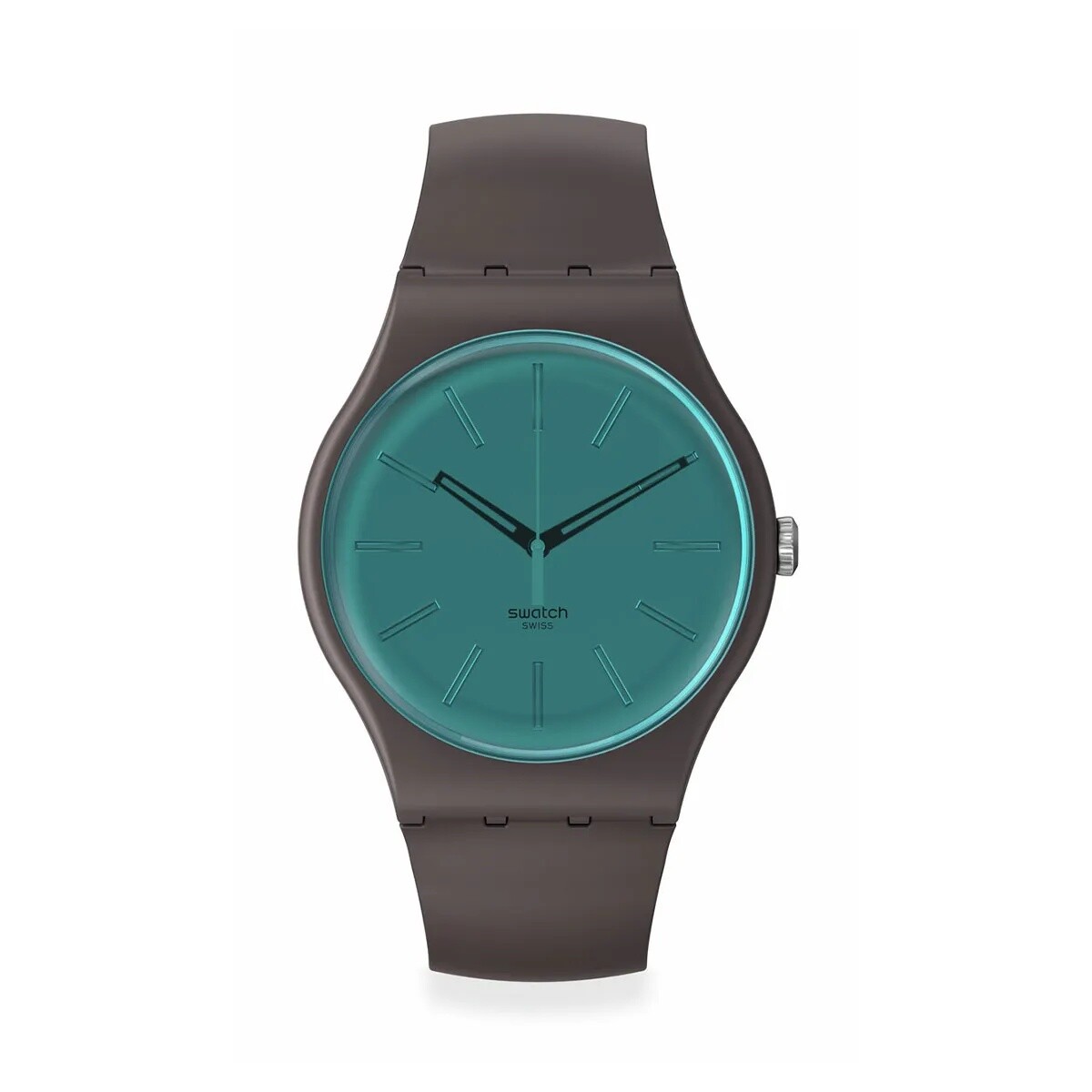 Reloj Swatch SO29C100 Dark Duality de Silicona - Gris 