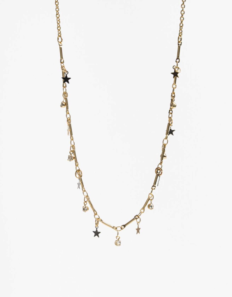 Collares Cortos Estrellas - Combinacion Multicolor 