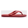 Sandalias Havaianas Color Rojo Rojo