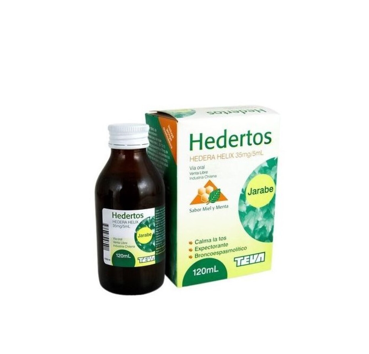 Jarabe Hedertos 120ml 