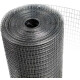 Tejido Malla Electrosoldada Galvanizada 1.66mm 1.20 X 20 Mts Gris