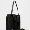Mochila Soft En Cuero Graneado Negro