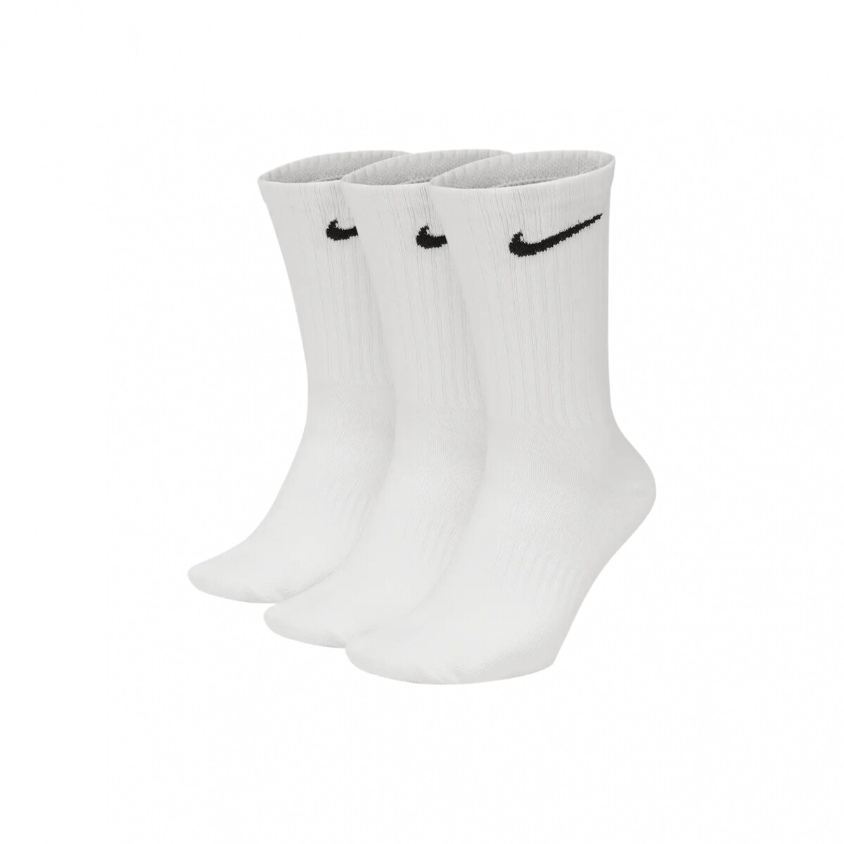 Medias Nike Everyday LTWT Crew - White 