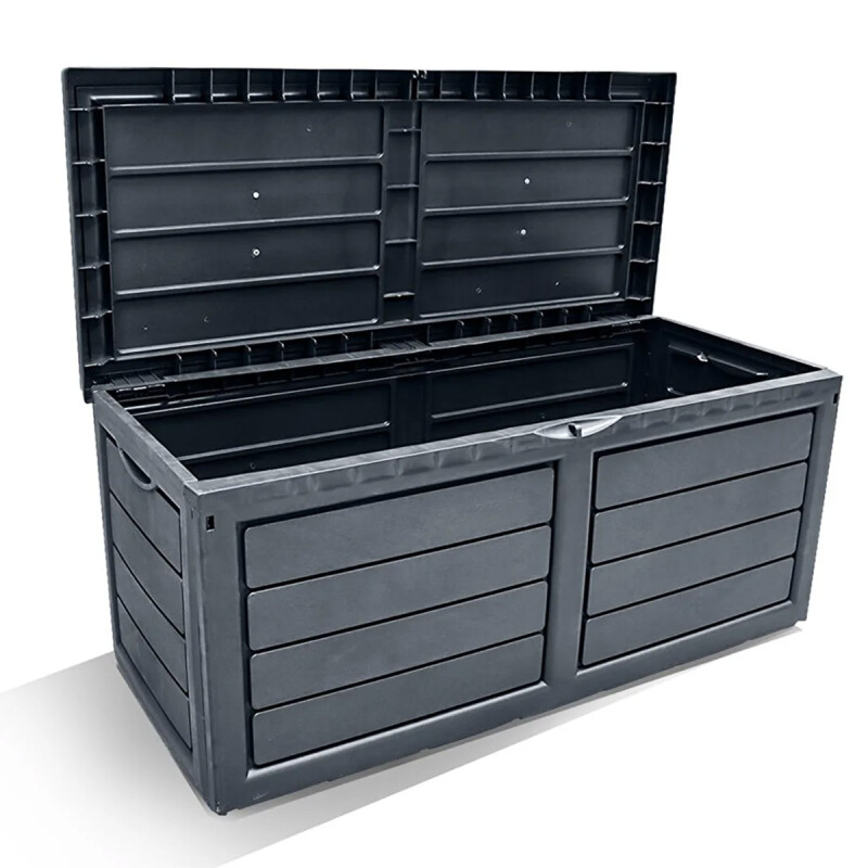 Baúl multifunción para exterior 320 lts GRIS
