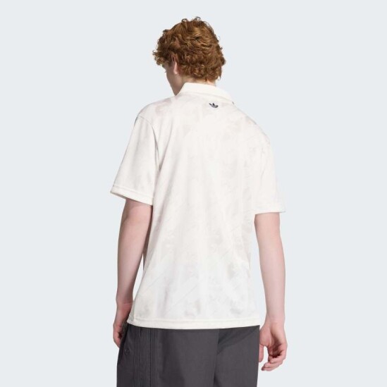 Remera Adidas Jacquard Originals Blanco
