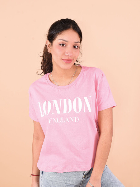 REMERA LONDON ROSADO