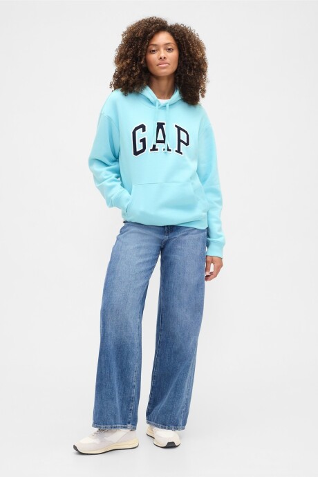 Canguro Logo Gap Hombre Aqua 889