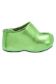 ZUECO CLOGGIN METALLIC Verde