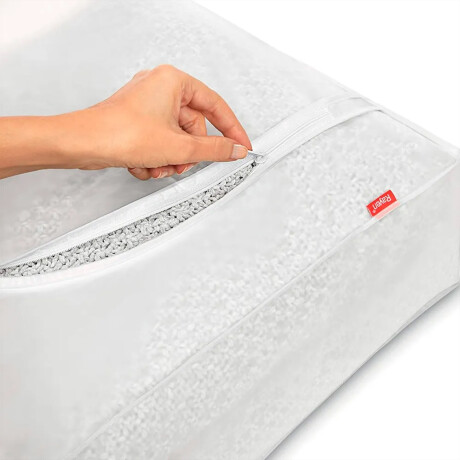 Funda Bolsa Organizadora Multiuso Guarda Ropa y Mantas Rayen Blanco