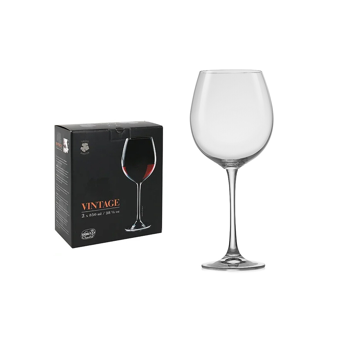 Set copas Vintage 550 ml x2 BOHEMIA 