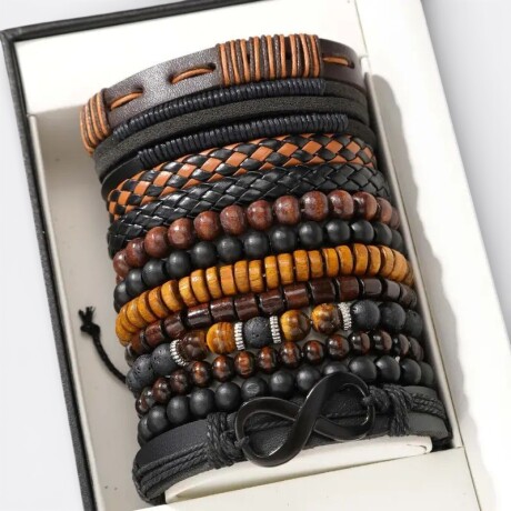 Set Pulsera Hombre X12 Set Pulsera Hombre X12