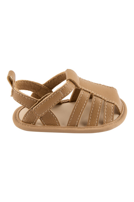 Sandalias pescadoras para bebé, marrones Sin color